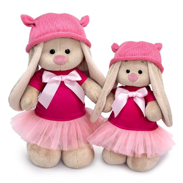 Зайка Ми в платье и шапочке с ушками