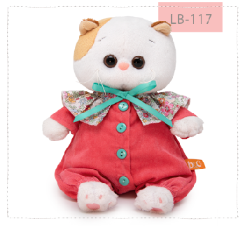 Ли-Ли беби в комбинезоне с воротником в цветочек