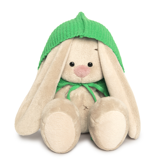 Зайка Ми в зеленом пончо