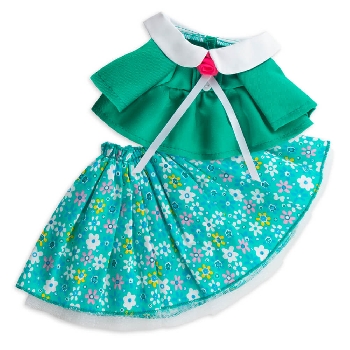 Курточка бирюзовая с пышной юбкой