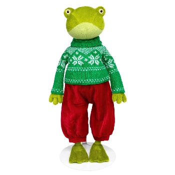 Серж Кваковский в свитере с орнаментом