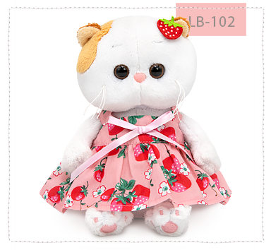 Ли-Ли беби в сарафане с клубничками