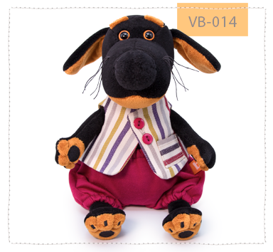 Ваксон беби в полосатом жилете