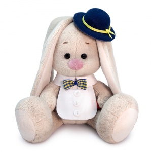 Зайка Ми в котелке и манишке