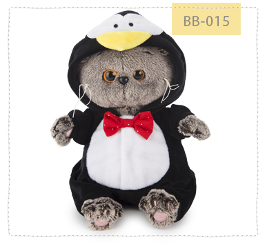 Басик беби в костюме пингвина