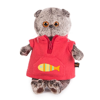 Красный флисовый жилет