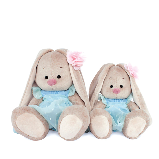 Зайка Ми в голубом платье