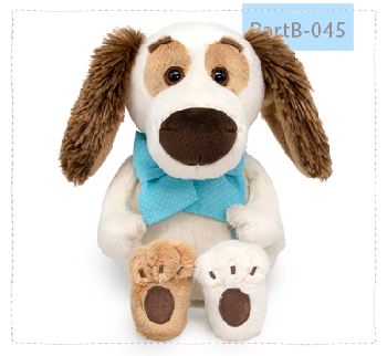 Бартоломей беби с голубым бантом в горошек