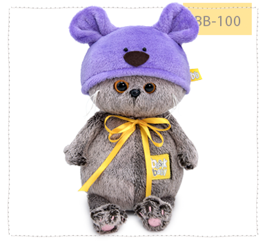 Басик беби в шапке «Мышка»