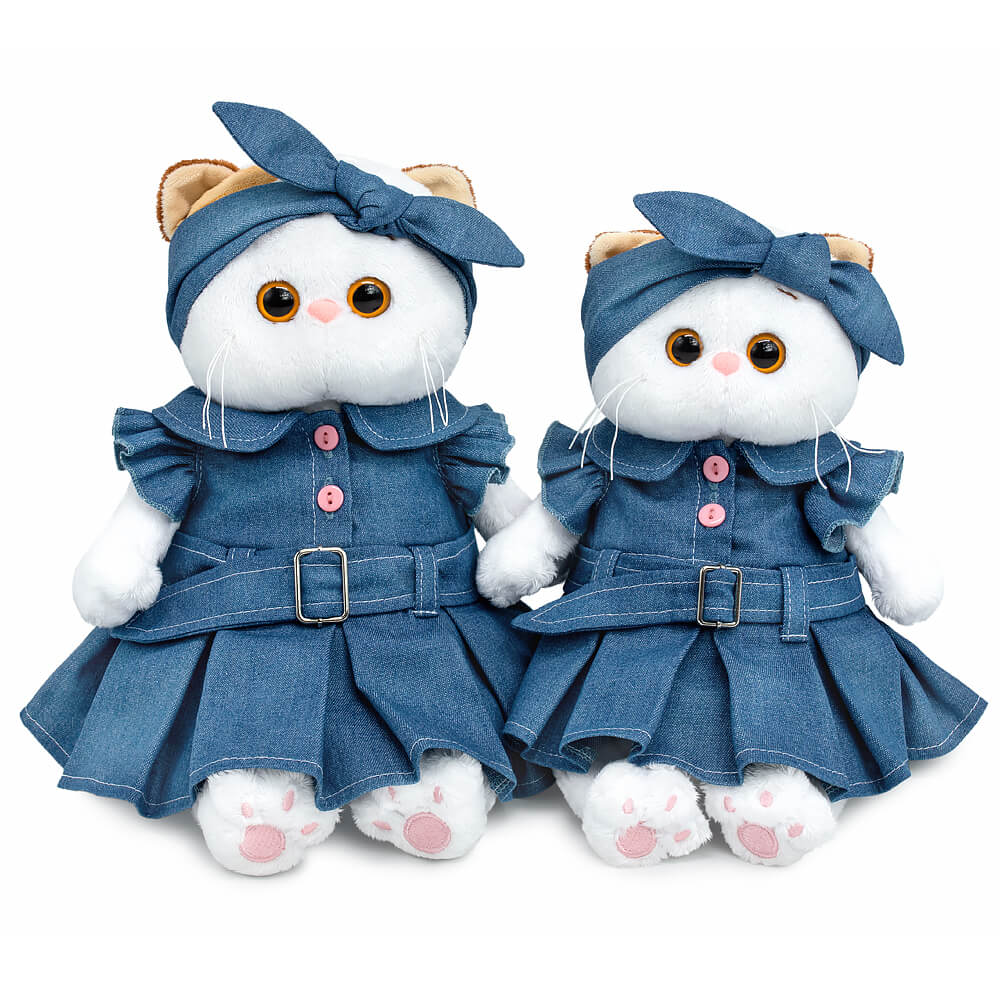 Кошечка Ли-Ли в платье "Деним"