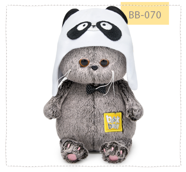 Басик беби в шапке – панда