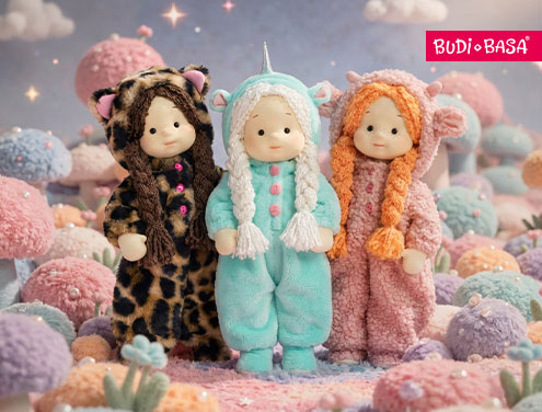 Февраль в BUDI BASA: новые образы любимых героев