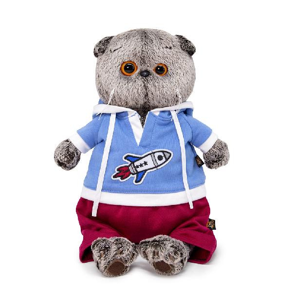 Басик в футболке с ракетой