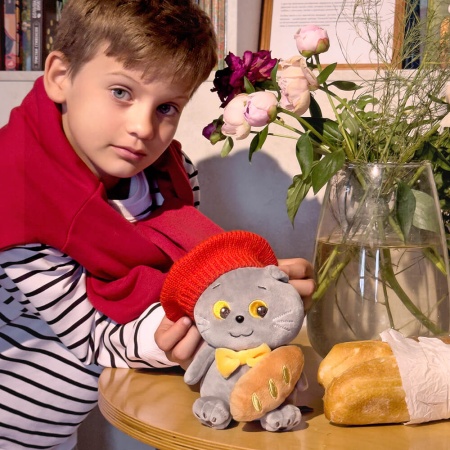 Кот Басик "Бонжур"