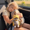 Кот Басик в маске для сна