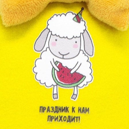 Басик беби в лонгсливе с овечкой
