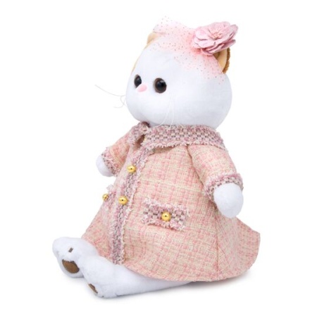Ли-Ли в розовом костюме в клетку